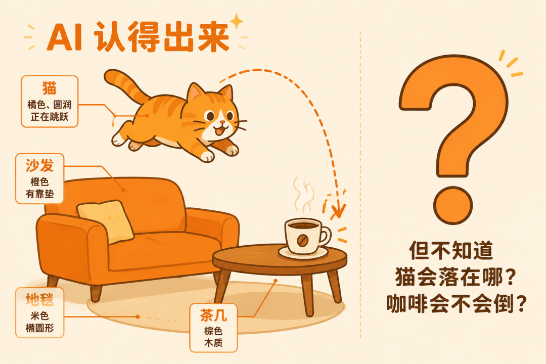 猫跳沙发