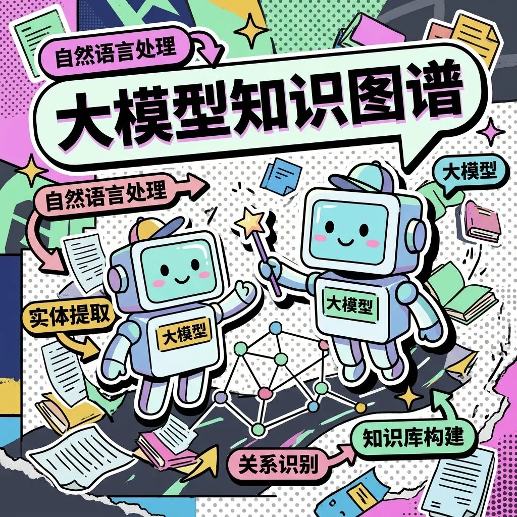 图:大模型知识抽取流水线——从散乱文档到结构化图谱