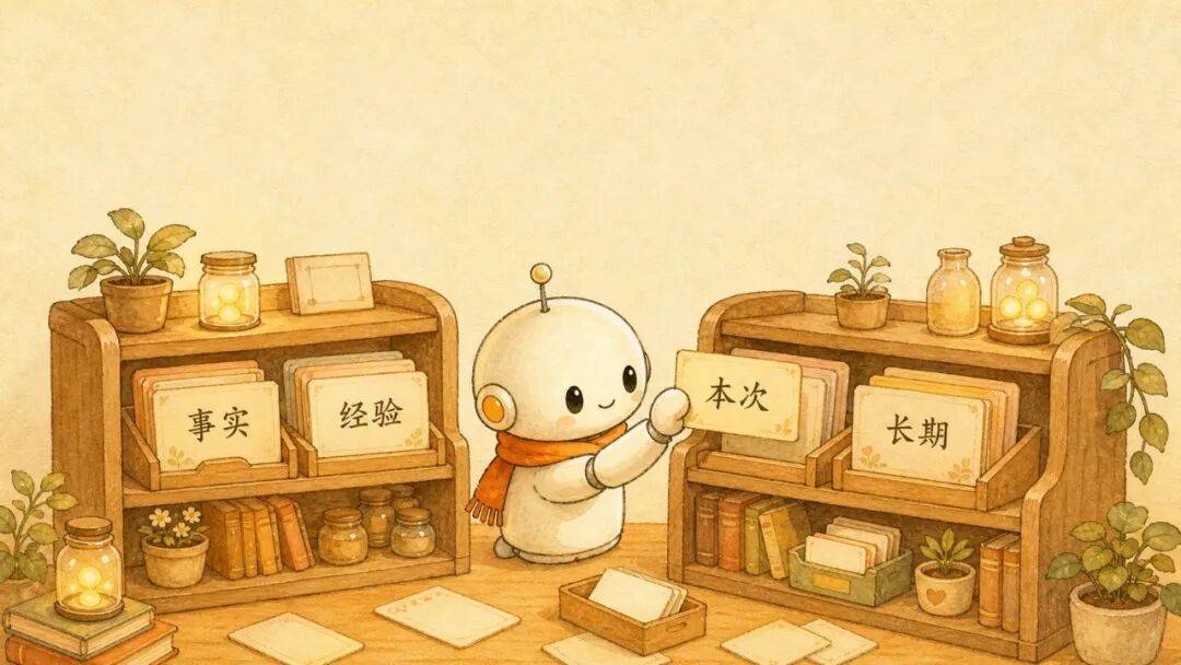 Agent memory 的两个维度