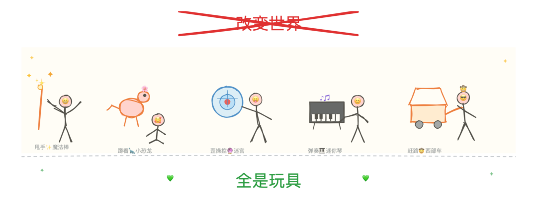 全是玩具